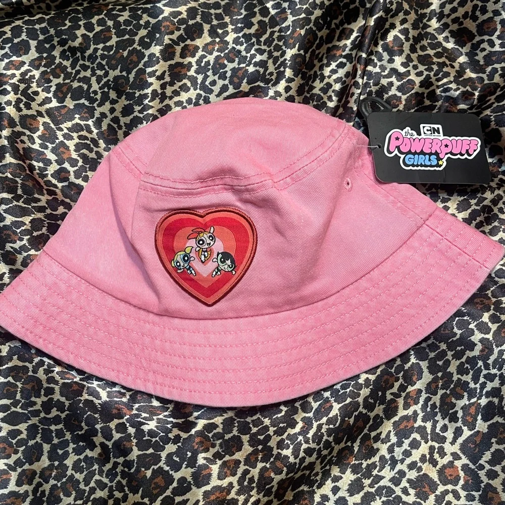Pink Powerpuff Girls Pink Bucket Hat